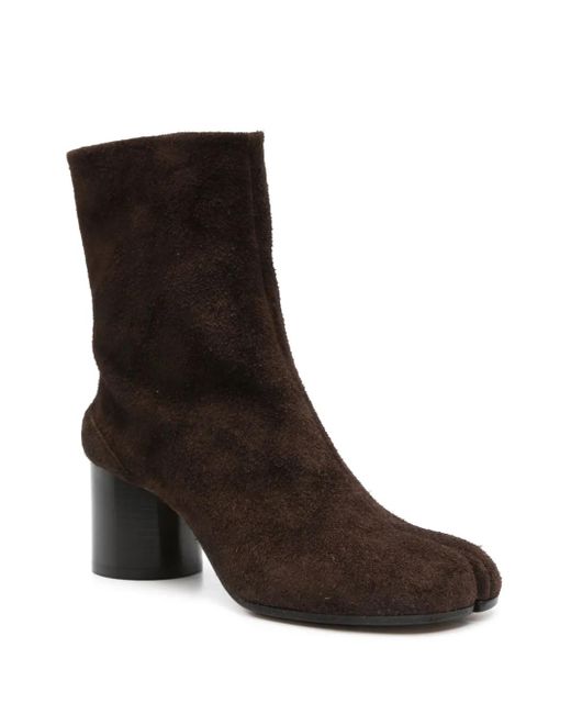 Maison Margiela Brown Tabi Ankle Boots