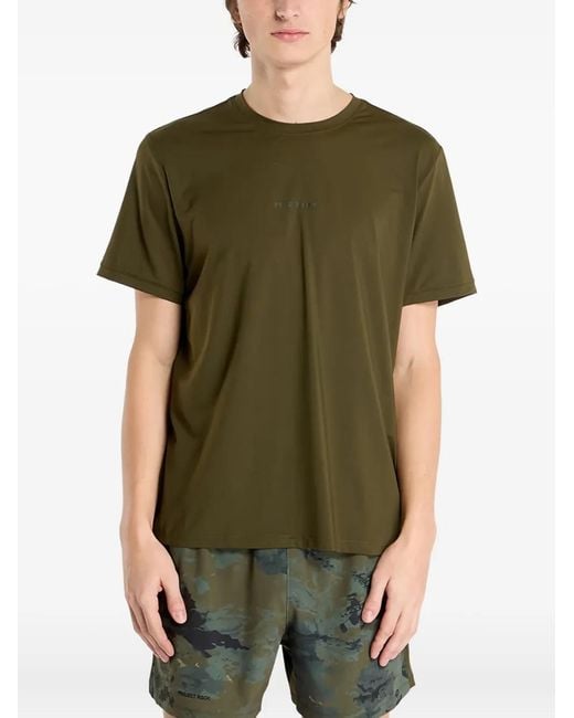Under Armour Green Project Rock Iso Chill Ss T-Shirt for men