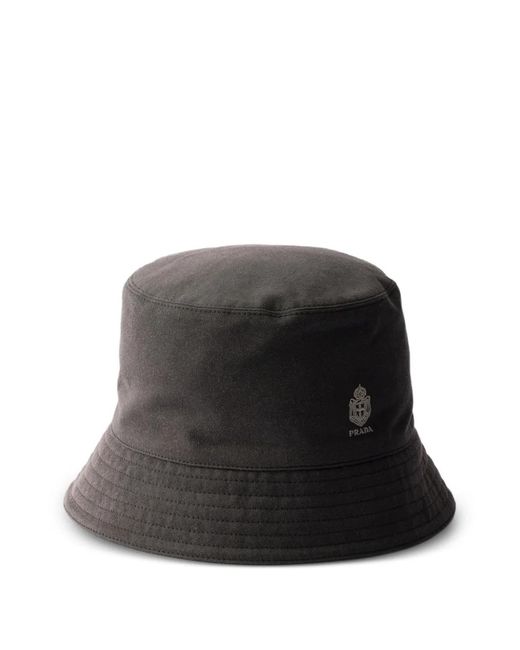Cappello Bucket di Prada in Black da Uomo