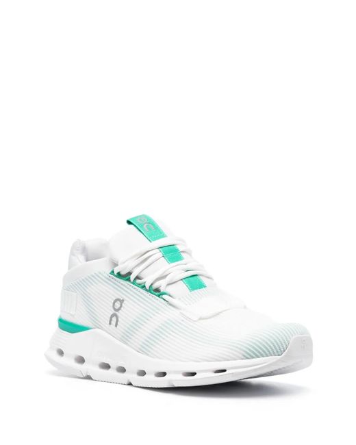 On Shoes White Cloudnova Void Sneakers for men