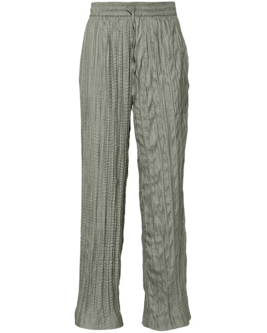 Pantalones anchos Sahelena de talle alto Samsøe & Samsøe de color Gray