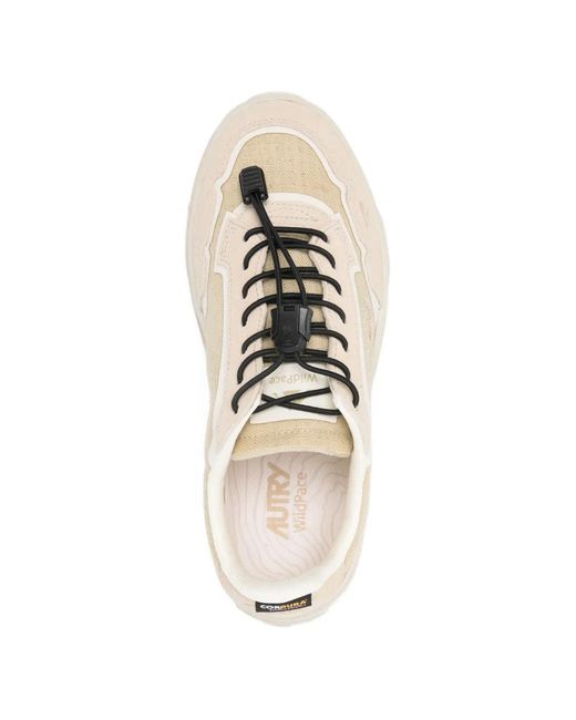 Autry Natural Wildpace Logo-Detail Sneakers