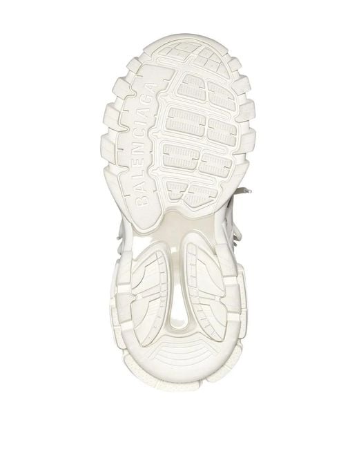Balenciaga Natural Track Hike Fur-Fur Sneaker Boots
