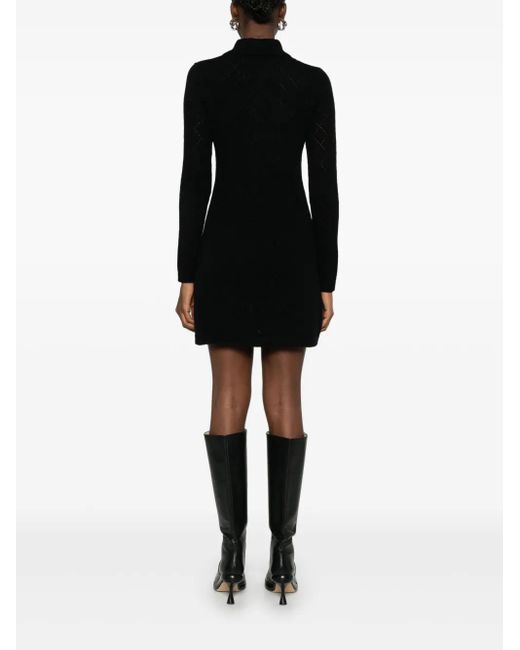 Zimmermann Black Illustration Mini Dress