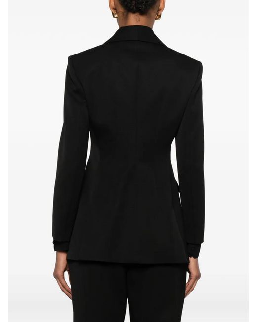 The Row Black Bettina Single-Breasted Blazer