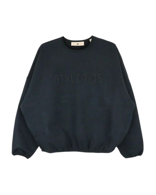 Fear Of God Blue Fleece Sweater for men