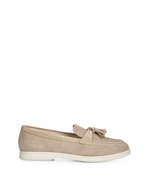 JONAK PARIS Natural Nuit Tassel-Detail Suede Loafers
