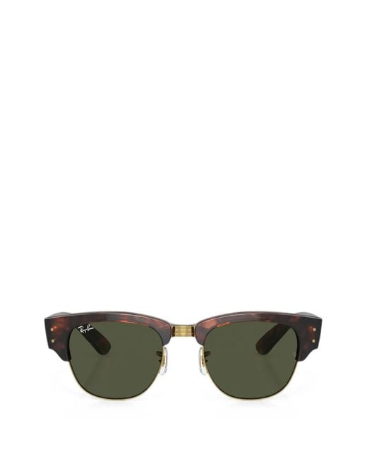 Ray-Ban Green Mega Clubmaster Sunglasses