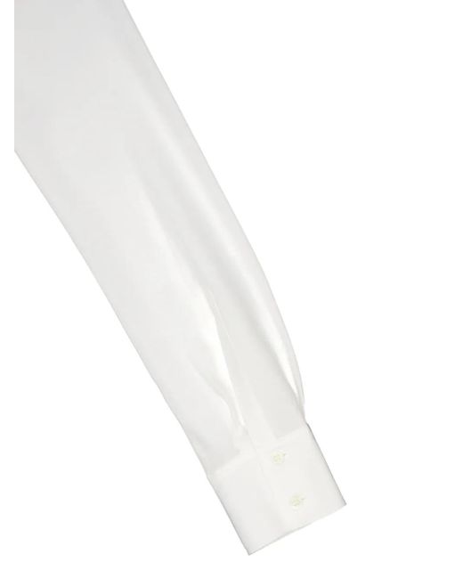 Tom Ford サテン シャツ White