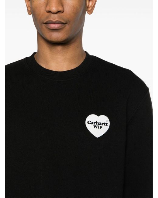 Carhartt Sweater Met Logoprint in het Black voor heren