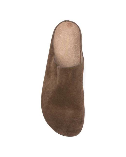 Common Projects Brown Round-Toe Mules for men