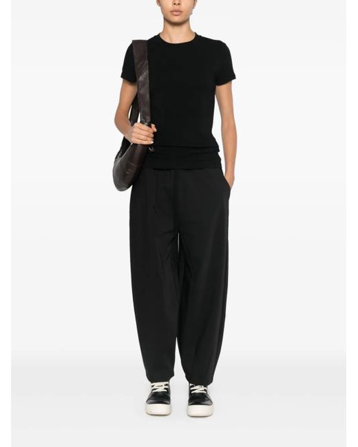 Thom Krom Black Worked T-Shirt