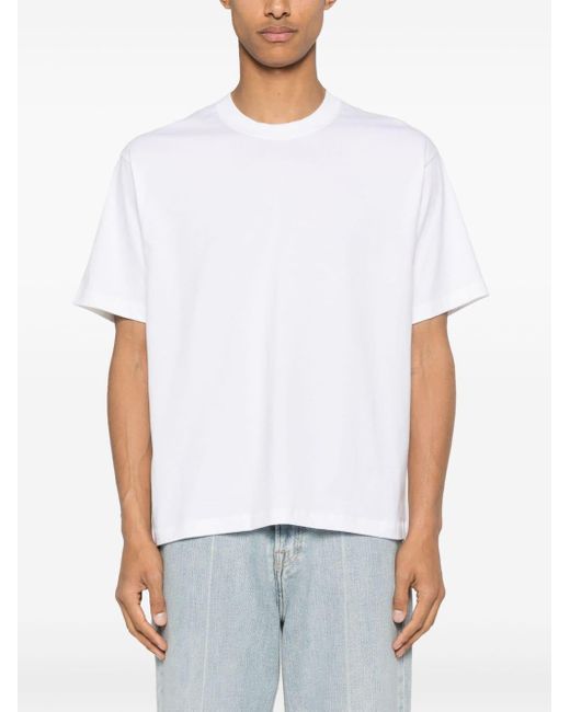 T-shirt en coton à logo imprimé Stockholm Surfboard Club en coloris White
