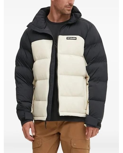 Columbia Black Color-Block Puffer Jacket for men