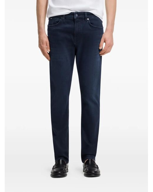 Boss Blue Slim-Fit Jeans for men