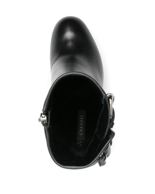 Casadei アンクルブーツ Black