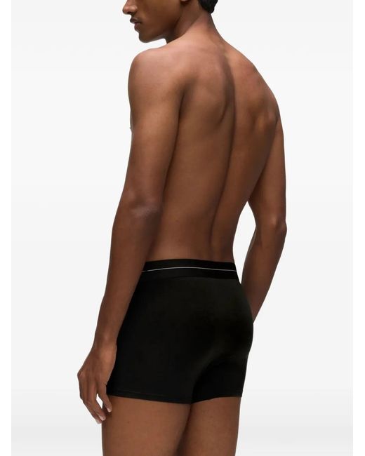 Karl Lagerfeld Black Lot De Trois Boxers Hotel Karl for men