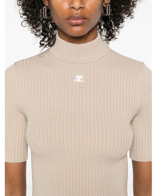 Courreges Reedition Tシャツ Natural