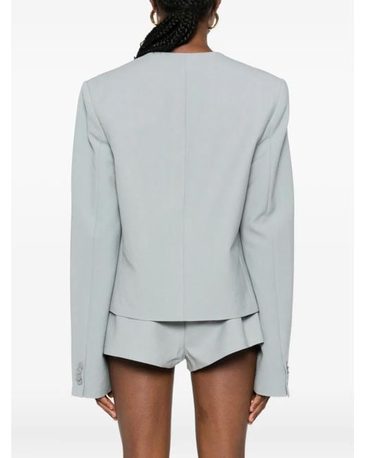 Sir Blue V-Neck Blazer