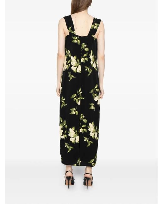 Reformation Black Vea Kleid