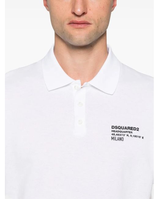 DSquared² White T-Shirts for men