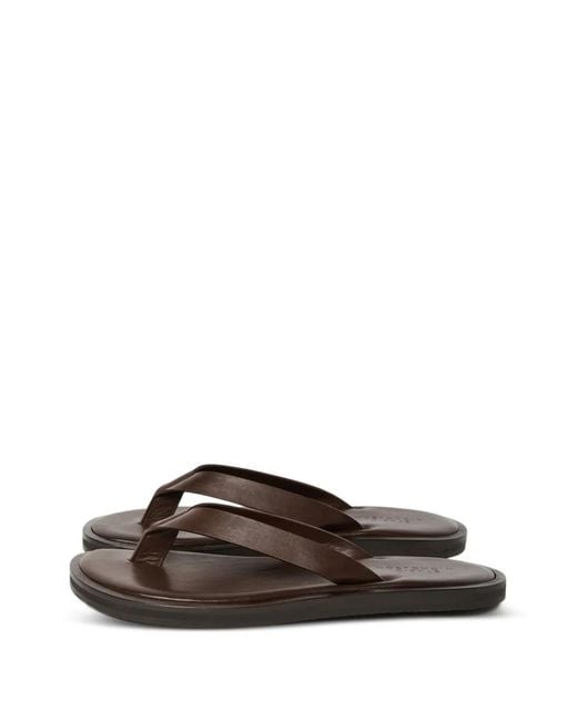 Studio Nicholson Brown Sandales Curren En Cuir for men