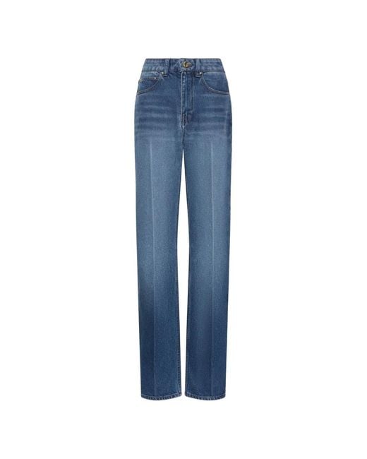 OSSOU Blue Noon Straight-Leg Jeans