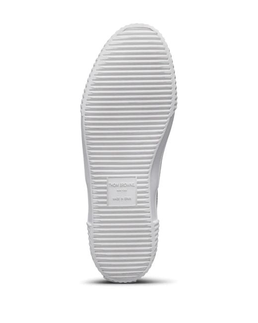 Thom Browne Blue Heritage Sneakers for men