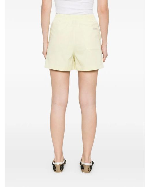 Alpha Tauri Natural Elasticated-Waistband Shorts
