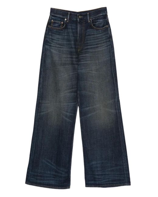 Vaqueros Anchos Acne de color Blue
