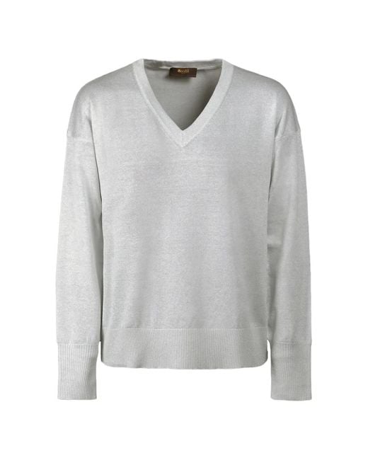 Moorer Gray Varenna-Flx Jumper