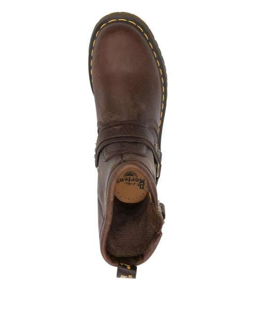 Dr. Martens 35Mm Laarzen Met Gespbandje in het Brown