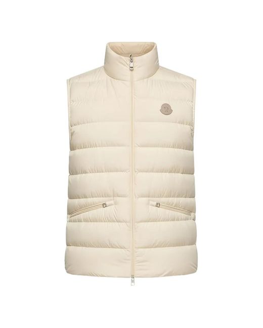 Moncler Natural Neutrals Jackets for men