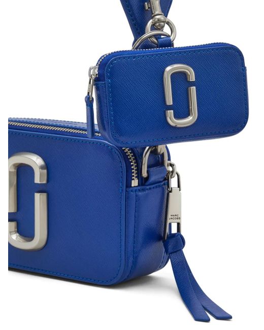 Marc Jacobs Blue The Utility Snapshot Zipped Crossbody Bag