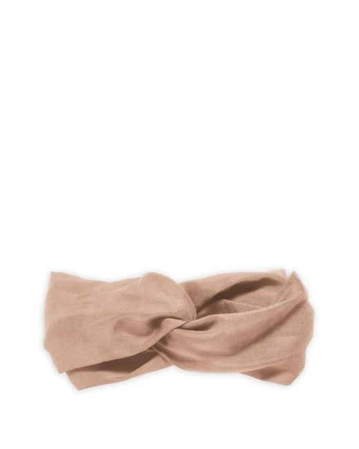 Jennifer Behr Pink Jordan Twisted Headband