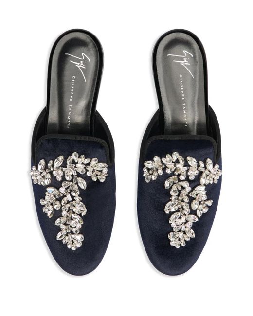Giuseppe Zanotti Blue Mules & Clogs