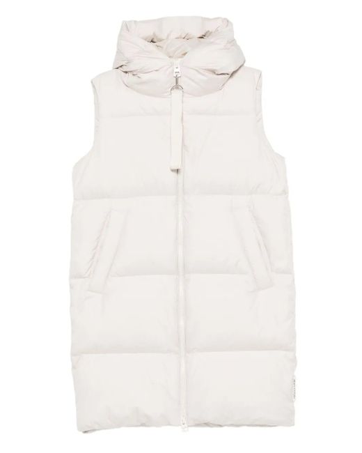 Marc O' Polo White Ärmelloser Mantel