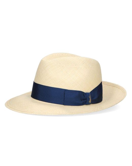 Borsalino Blue Amedeo Panama Quito Sun Hat for men