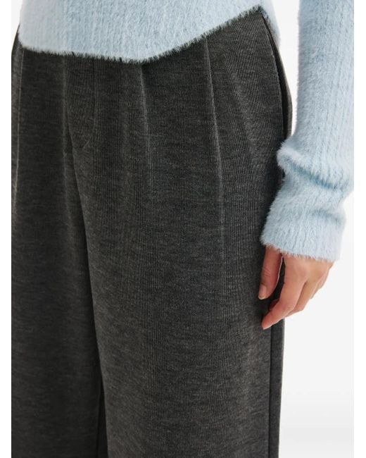 B+ AB Gray Pleated Trousers