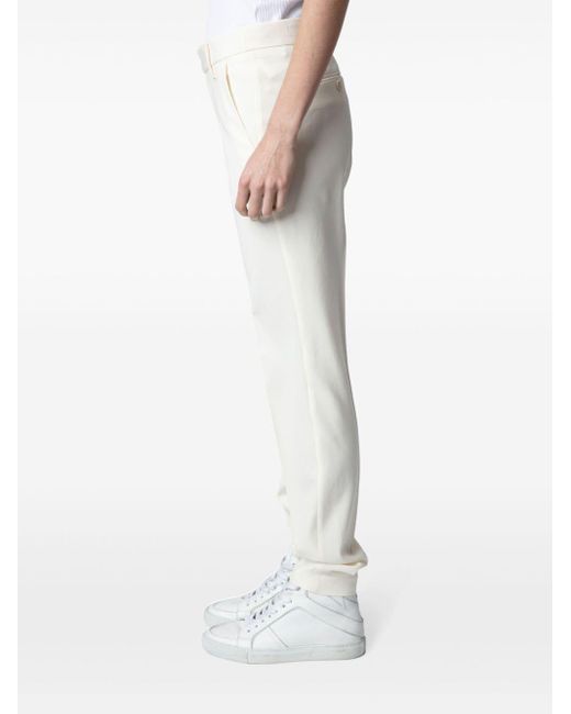 Pantalones ajustados Prune Zadig & Voltaire de color White