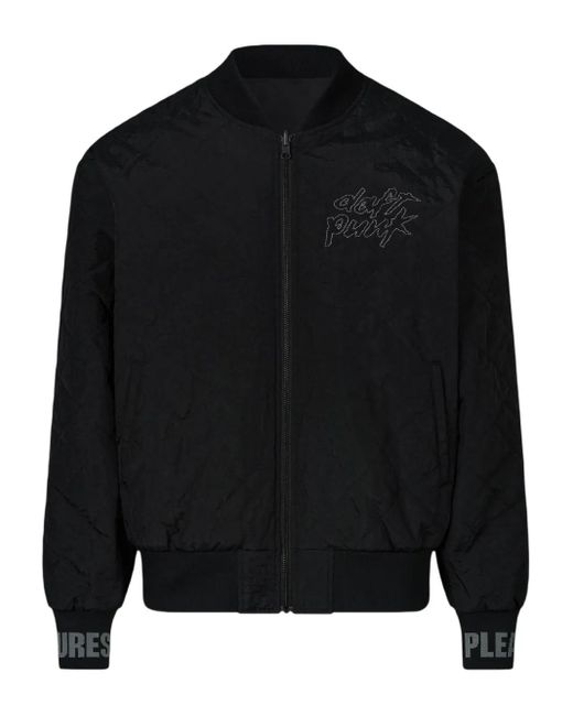 Veste Bomber Imprimée À Design Réversible Pleasures pour homme en coloris Black