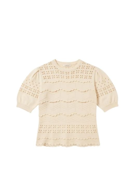 Camiseta Marcelena Ulla Johnson de color Natural