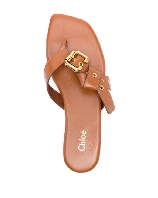 Chloé Pink Mae Sandals