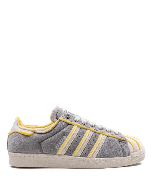 Adidas Gray Originals "Cozy Superstar Shoes" Sneakers