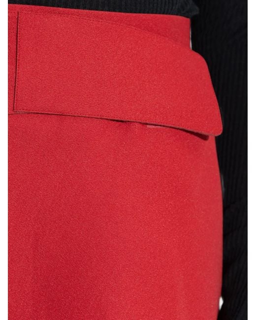 Jupe Superposée À Design Asymétrique Tory Burch en coloris Red