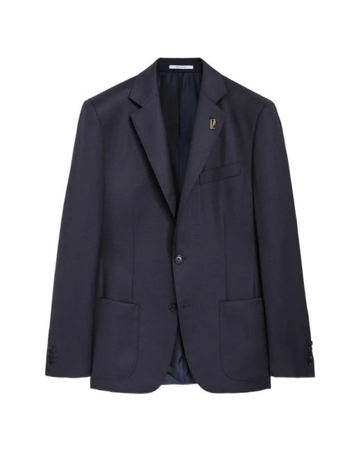Blazer Con Bolsillo De Parche Pal Zileri de hombre de color Blue
