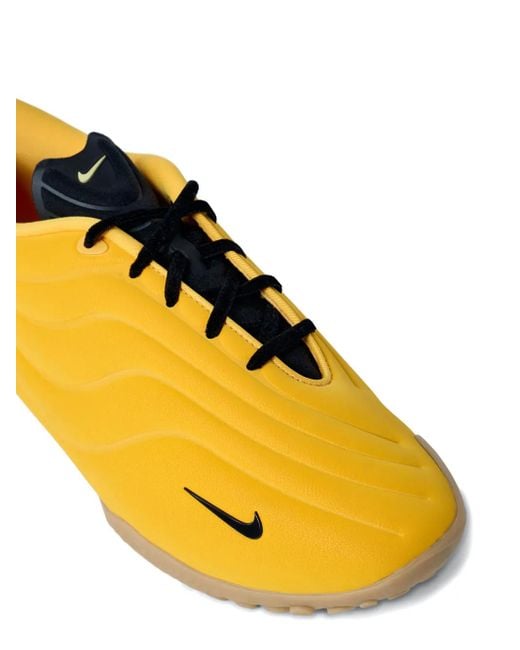 Nike Yellow Astra Ultra Wave-Patterned Sneakers