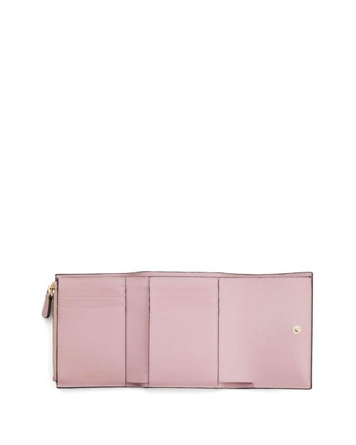 Jimmy Choo Pink Marinda Leather Wallet