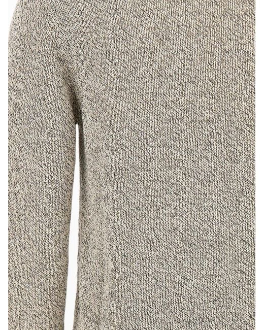 Kangra Gray Cardigan Asymétrique À Sequins