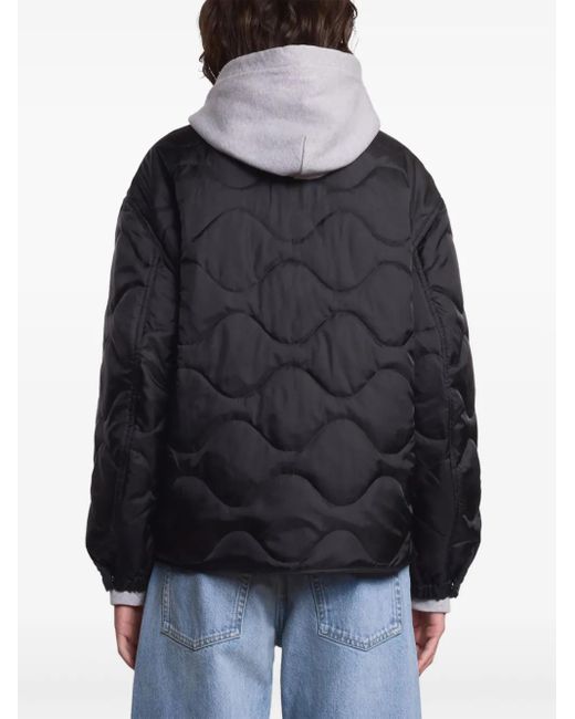 Giacca Crop Trapuntata di Hogan in Black
